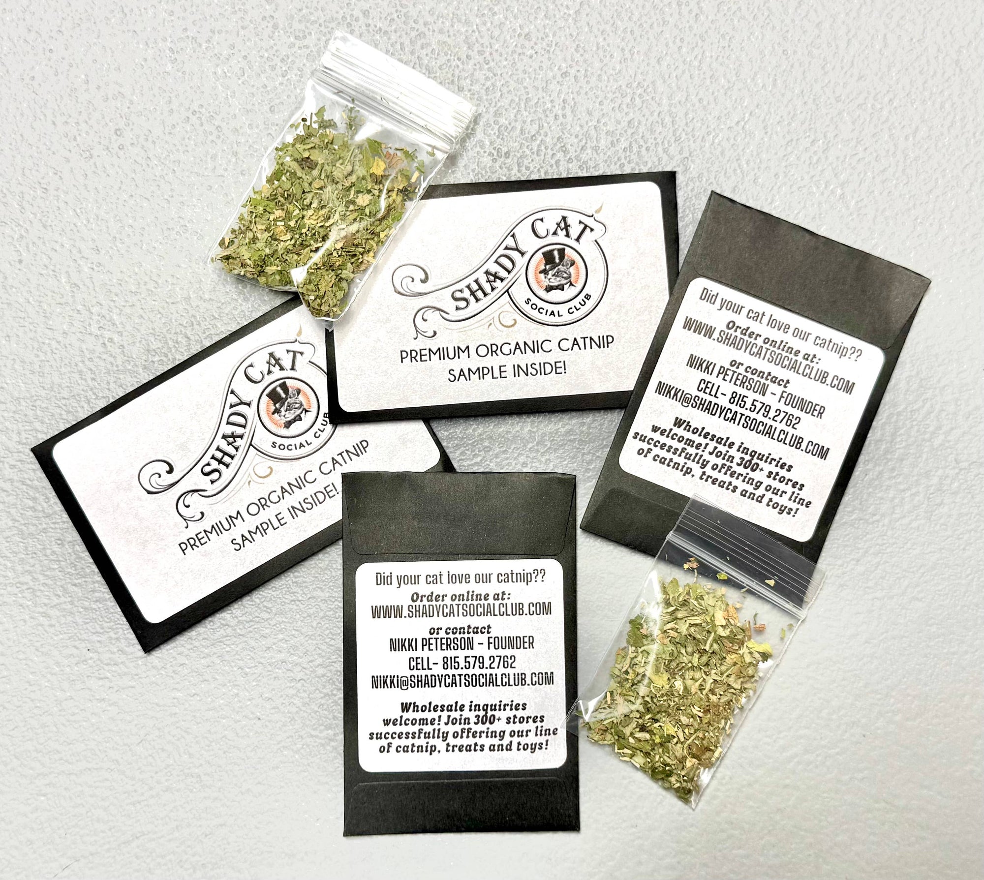 Shady Cat Catnip Samples