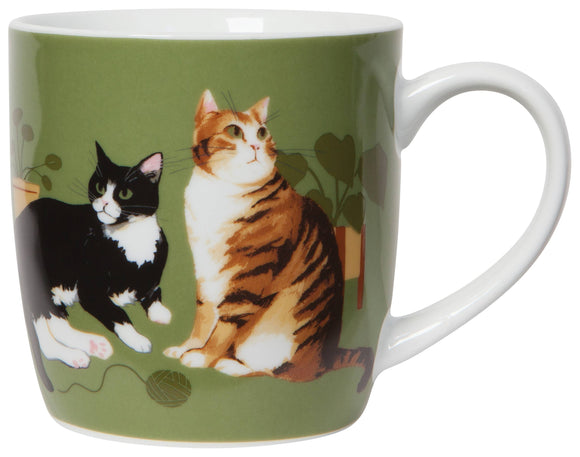 Cat Collective Porcelain Mug