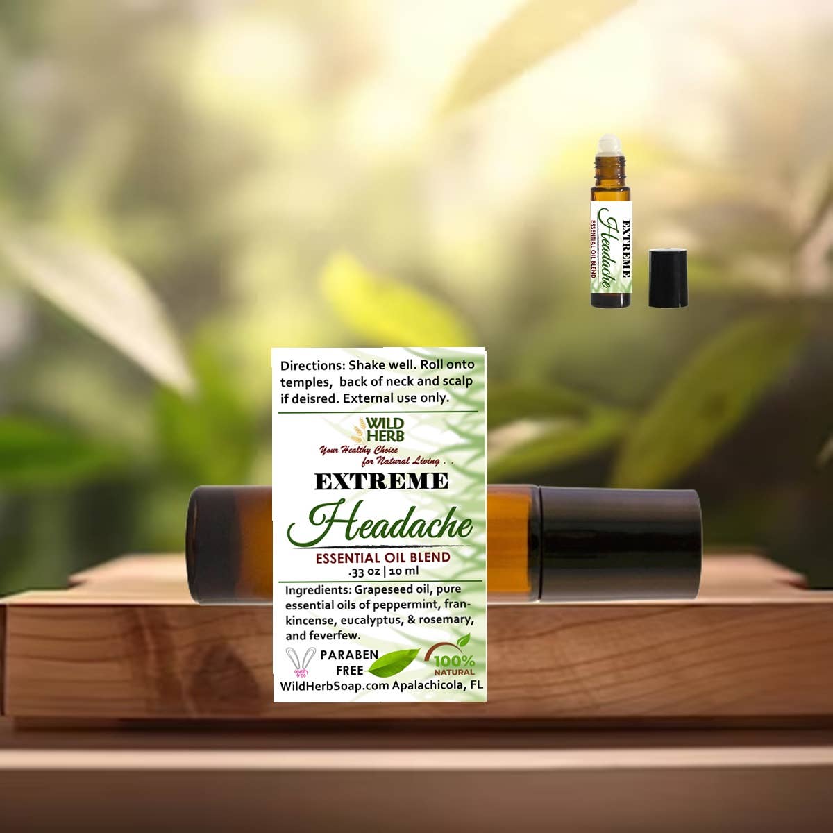 Extreme Headache Relief Essential Oils Roller