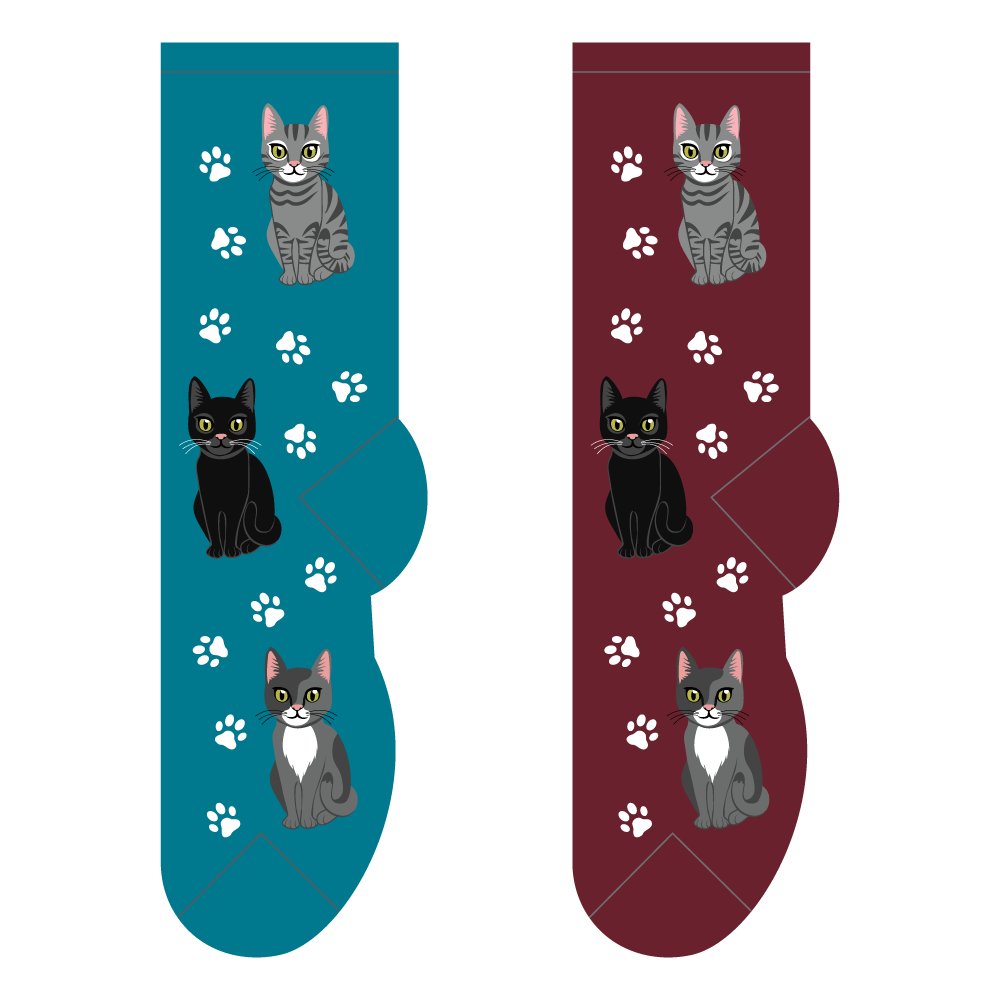 Pretty Cats Socks