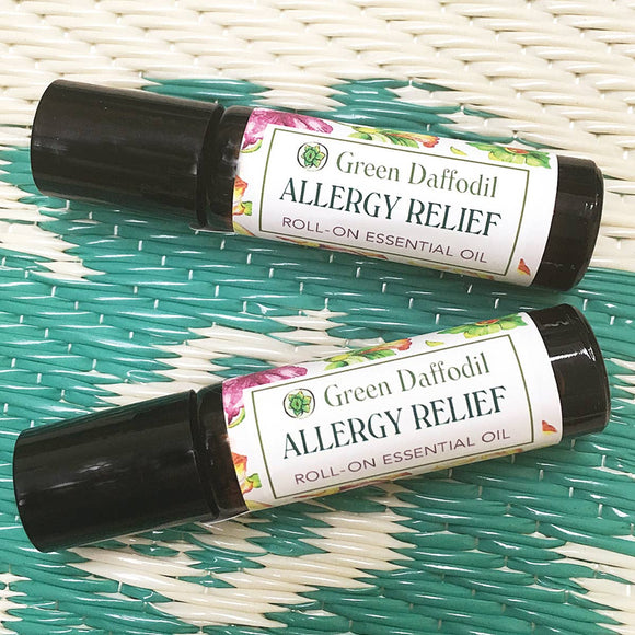 Allergy Relief Roll-On Essential Oil Bottle - Aromatherapy
