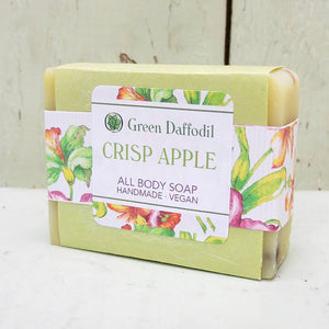 Crisp Apple Natural Bar Handmade Soap - Fall