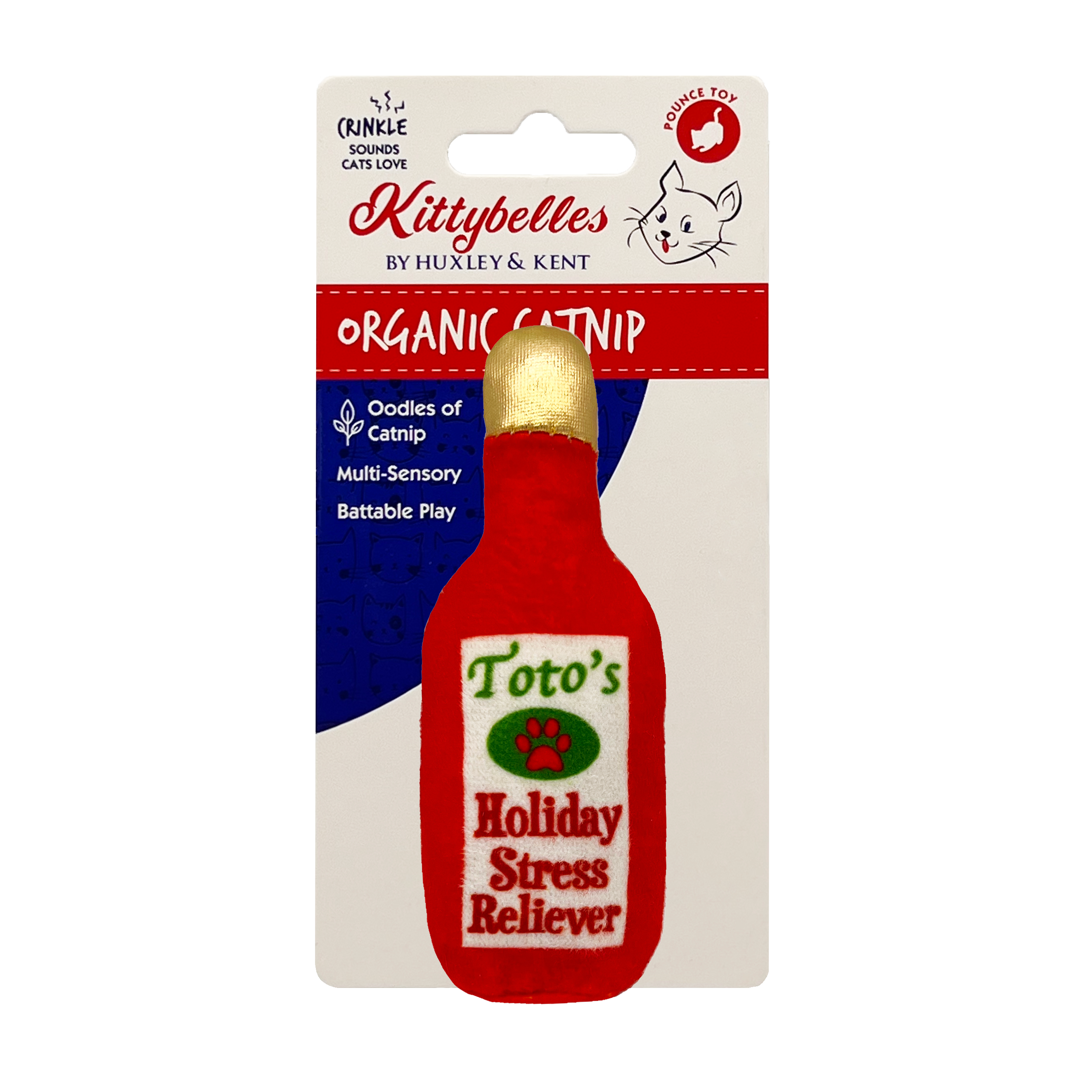 Kittybelles Toto's Holiday Stress Reliever For Cats
