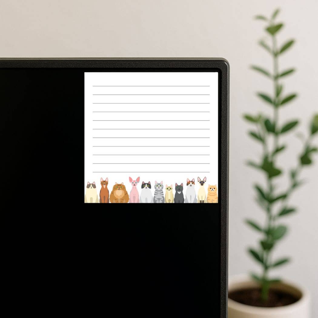 Purrsonal Reminders Post-it® Note Pad 3x3
