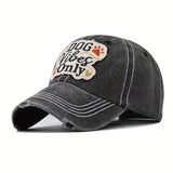 Dog Vibes Only Vintage Distressed Baseball Hat