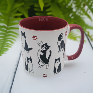 B&W Cats Coffee Mug