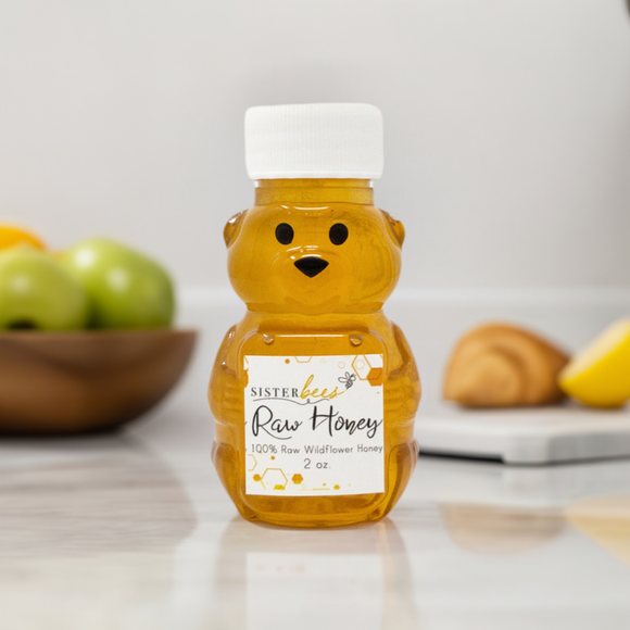 100% Raw Michigan Wildflower Honey 2oz