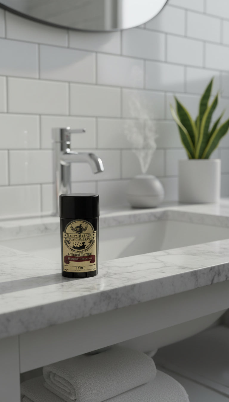 The Sassy Alpaca Deodorant with Activated Charcoal: Mema's Garden