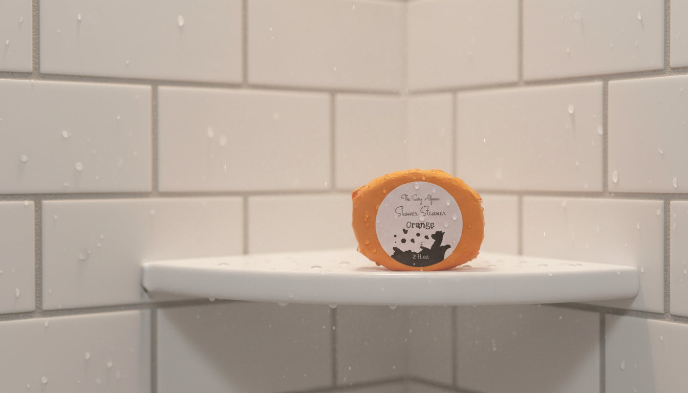 The Sassy Alpaca Shower Steamer Orange