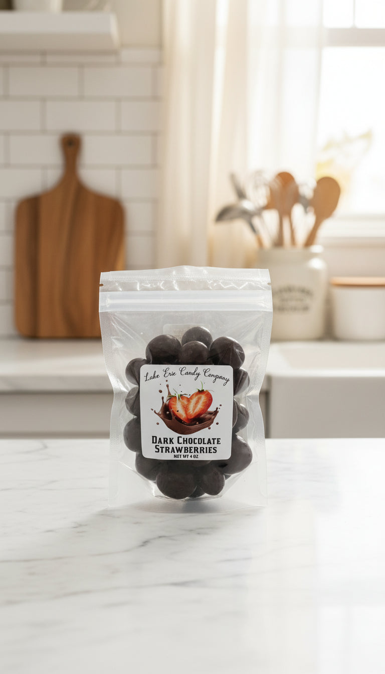 Dark Chocolate Strawberries