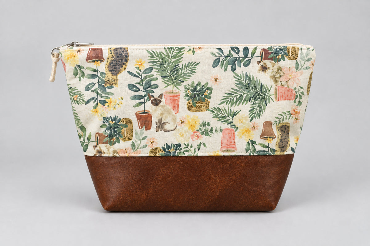 Caturday Cosmetic Bag
