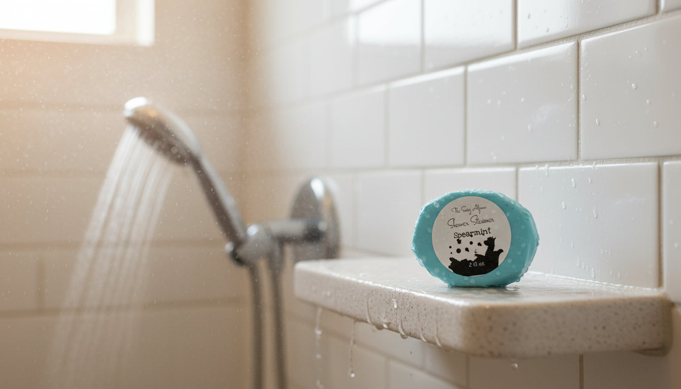 The Sassy Alpaca Spearmint Shower Steamer