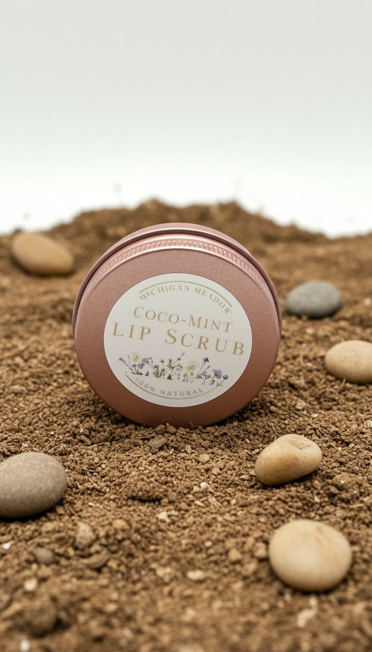 Michigan Meadow Coco Mint Lip Scrub