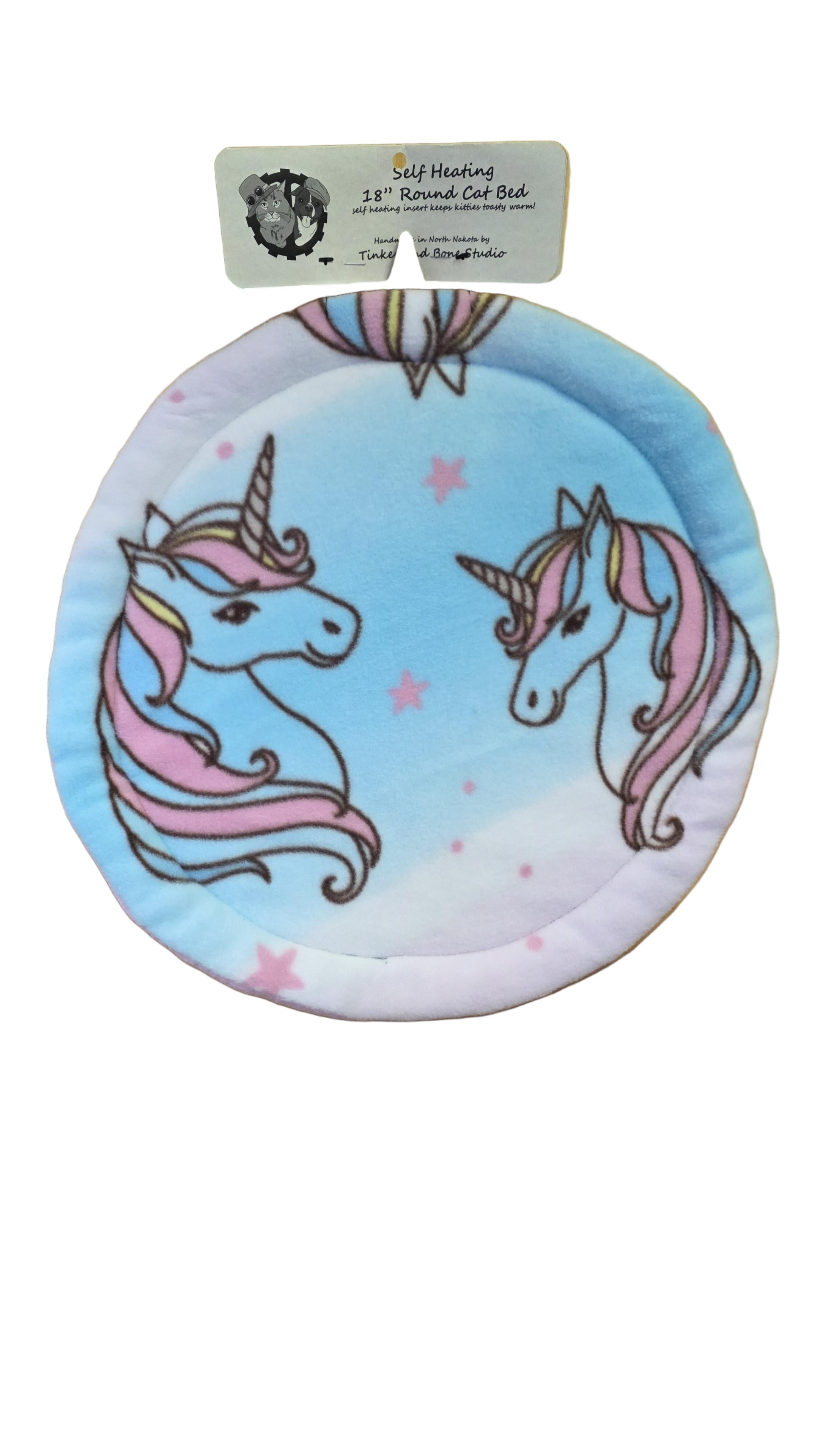 16" Self Heating Round Cat Bed