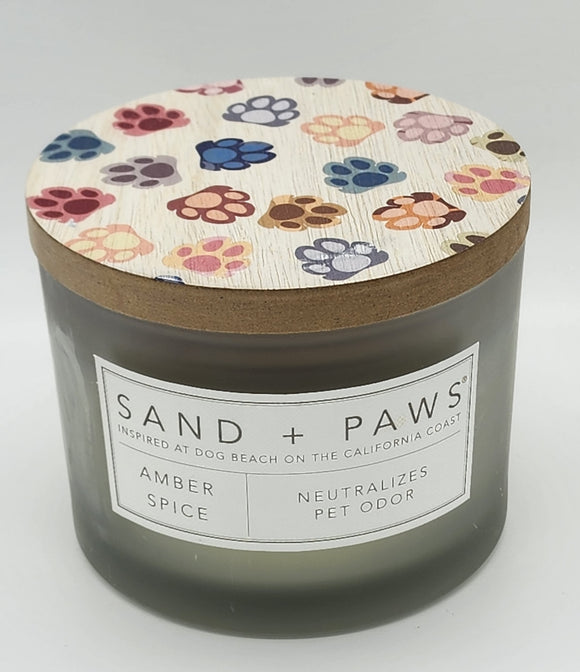 Sand & Paws Candle - Amber Spice
