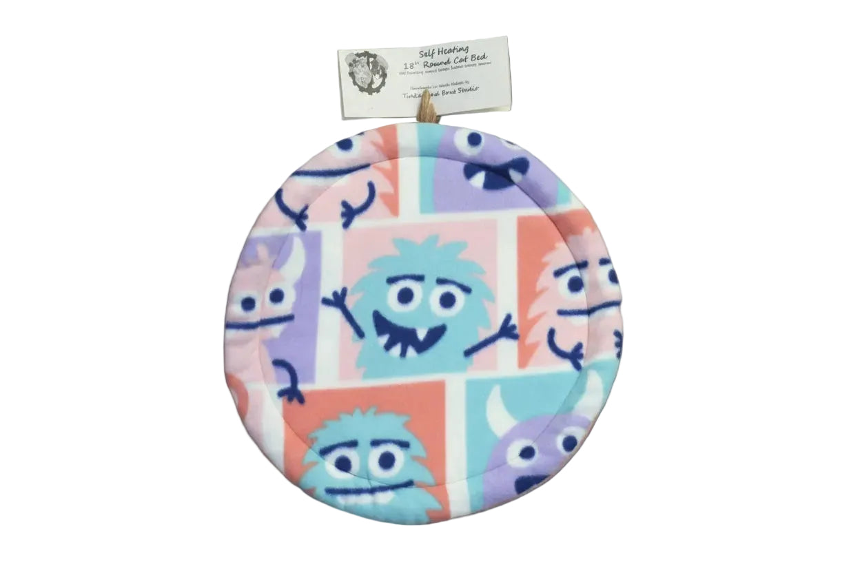 16" Self Heating Round Cat Bed