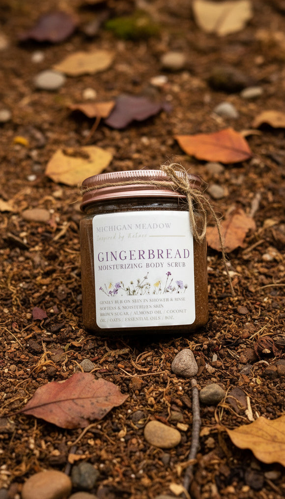 Michigan Meadow Gingerbread Body Scrub