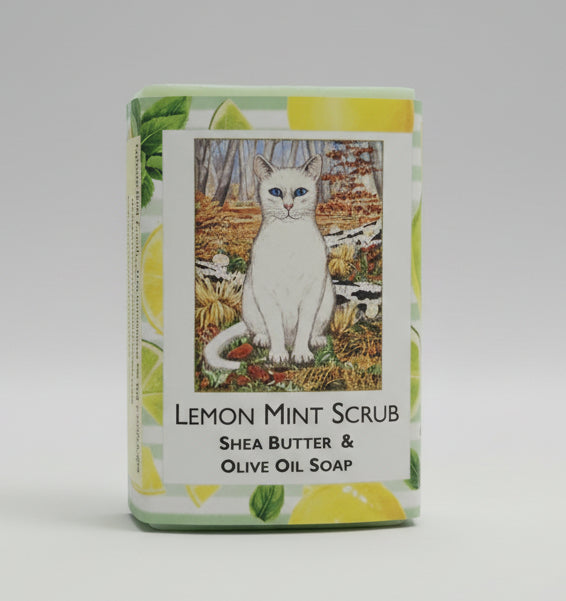 Lemon Mint Scrub Specialty Bar Soap