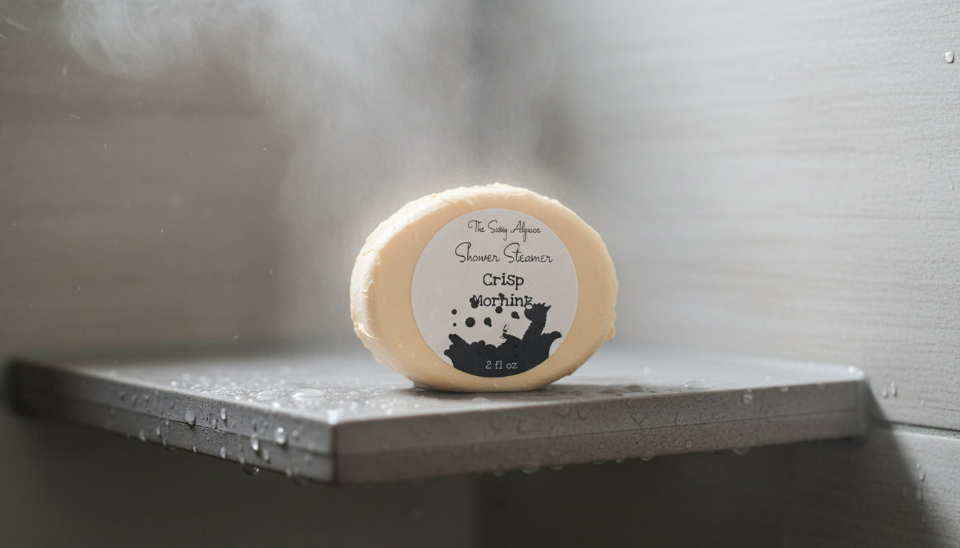 The Sassy Alpaca Crisp Morning Shower Steamer