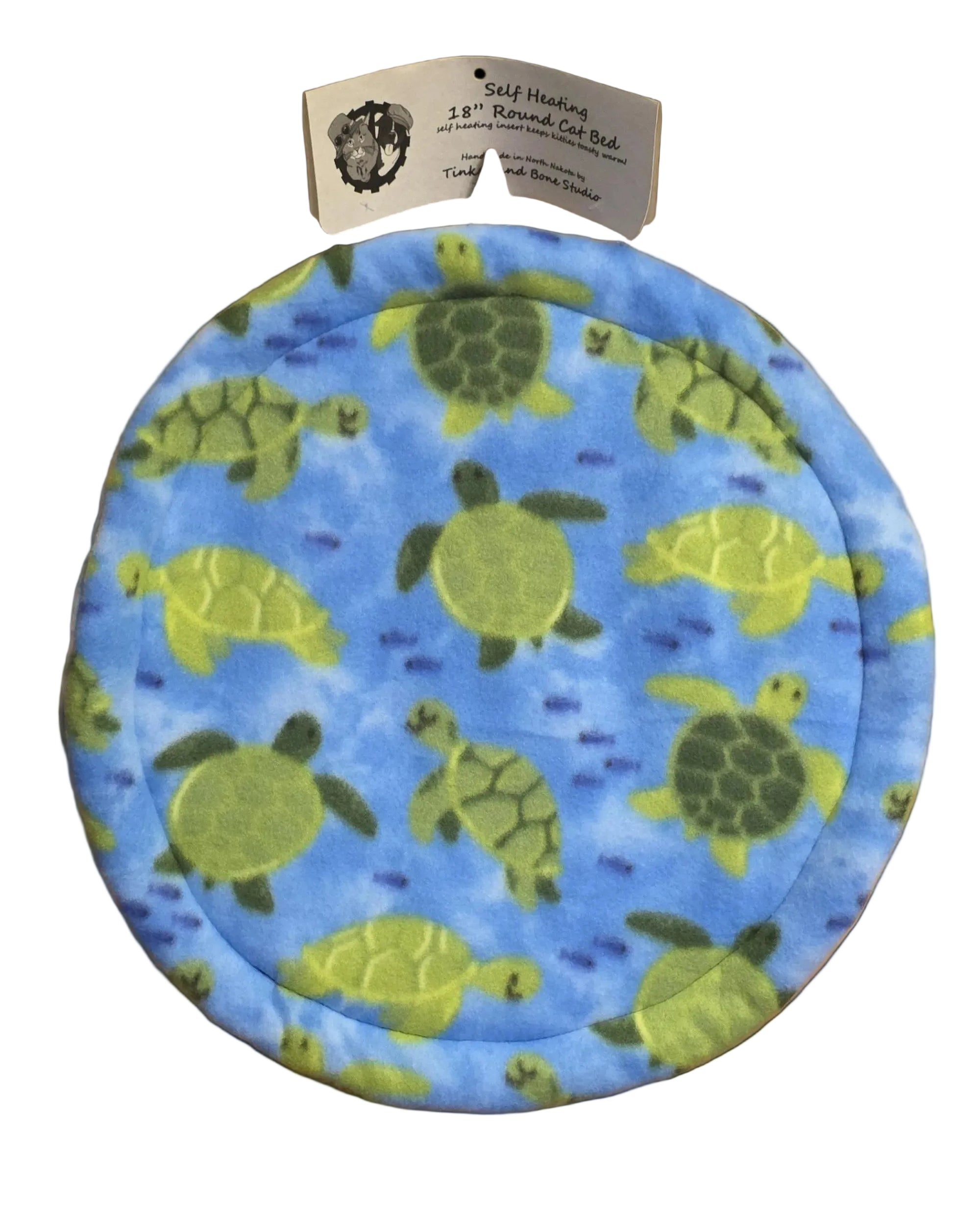 16" Self Heating Round Cat Bed