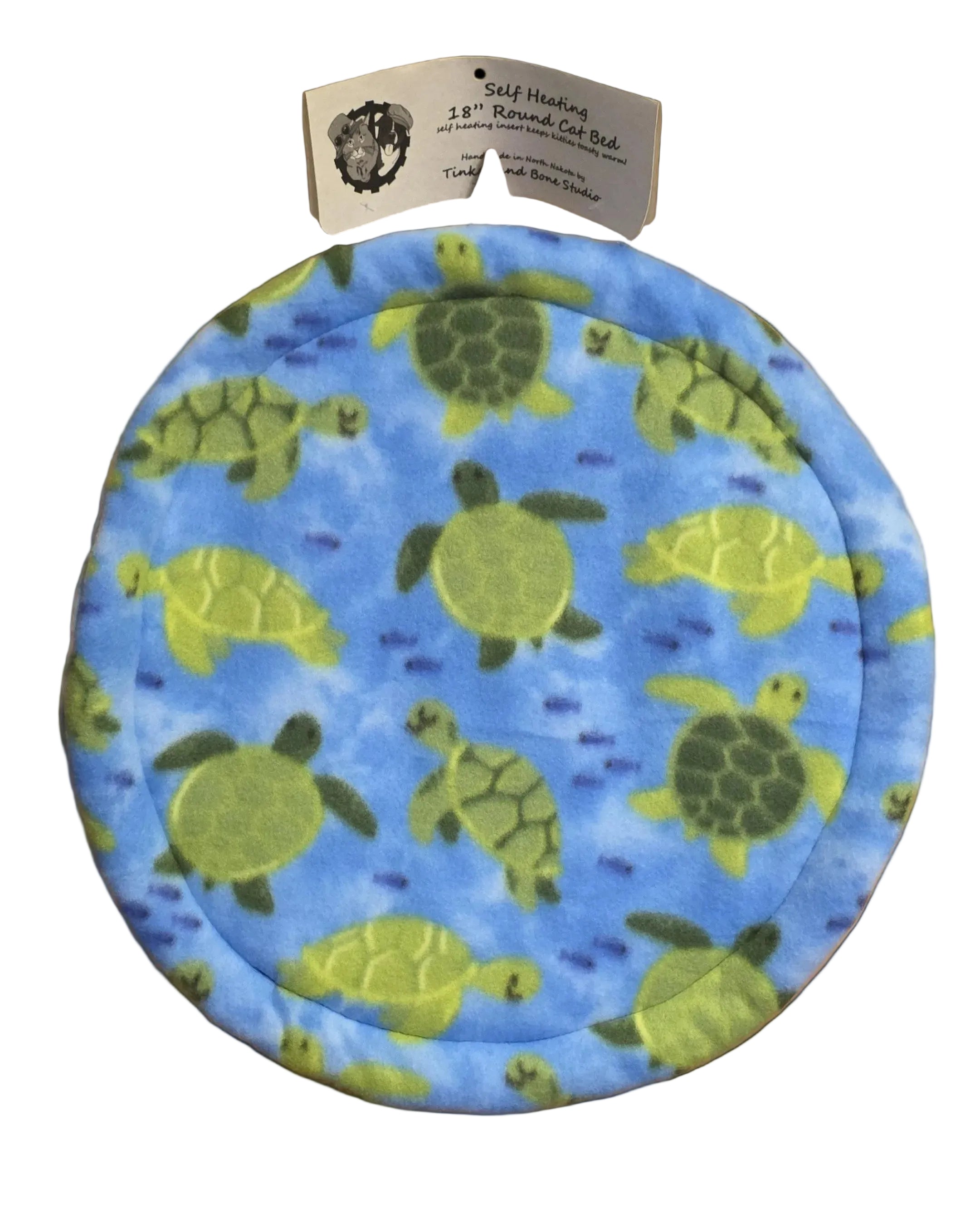 16" Self Heating Round Cat Bed