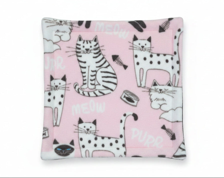 18" Self Heating Square Cat Bed