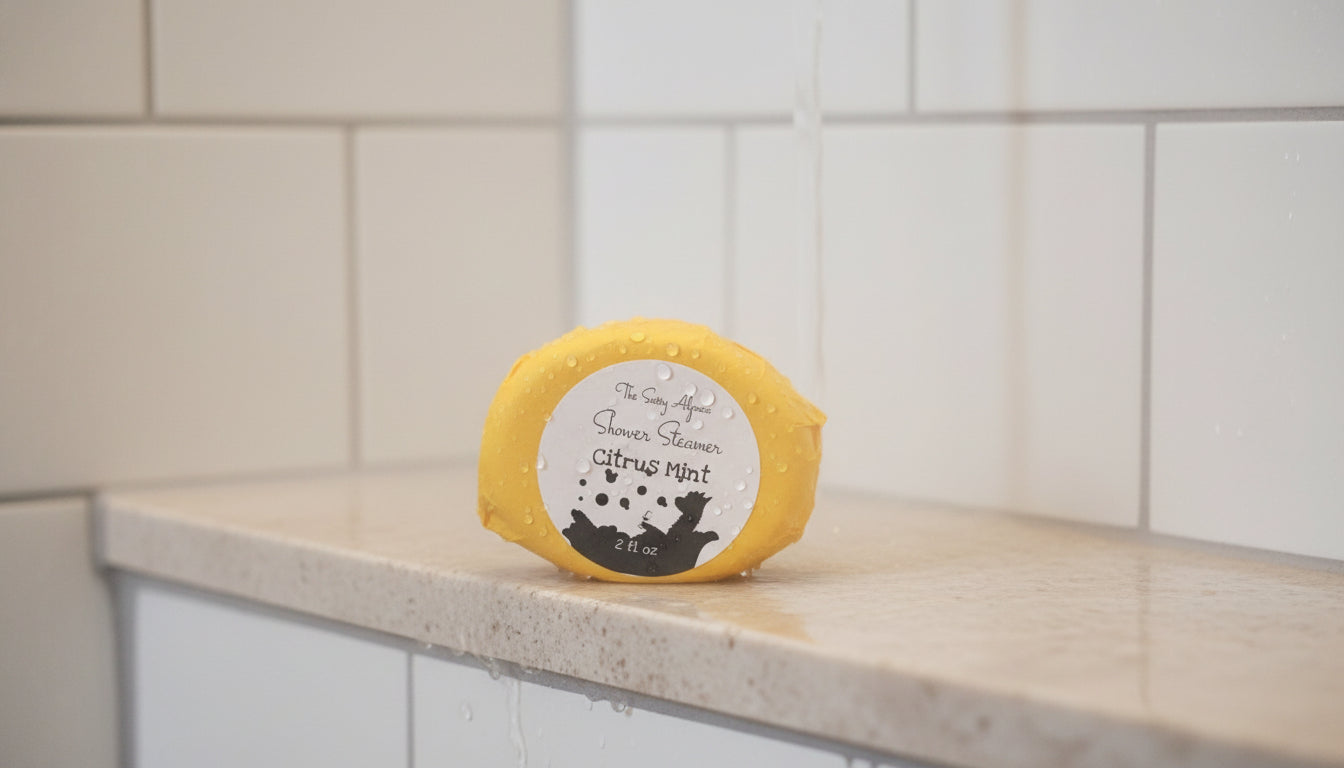 The Sassy Alpaca Citrus Mint Shower Steamer