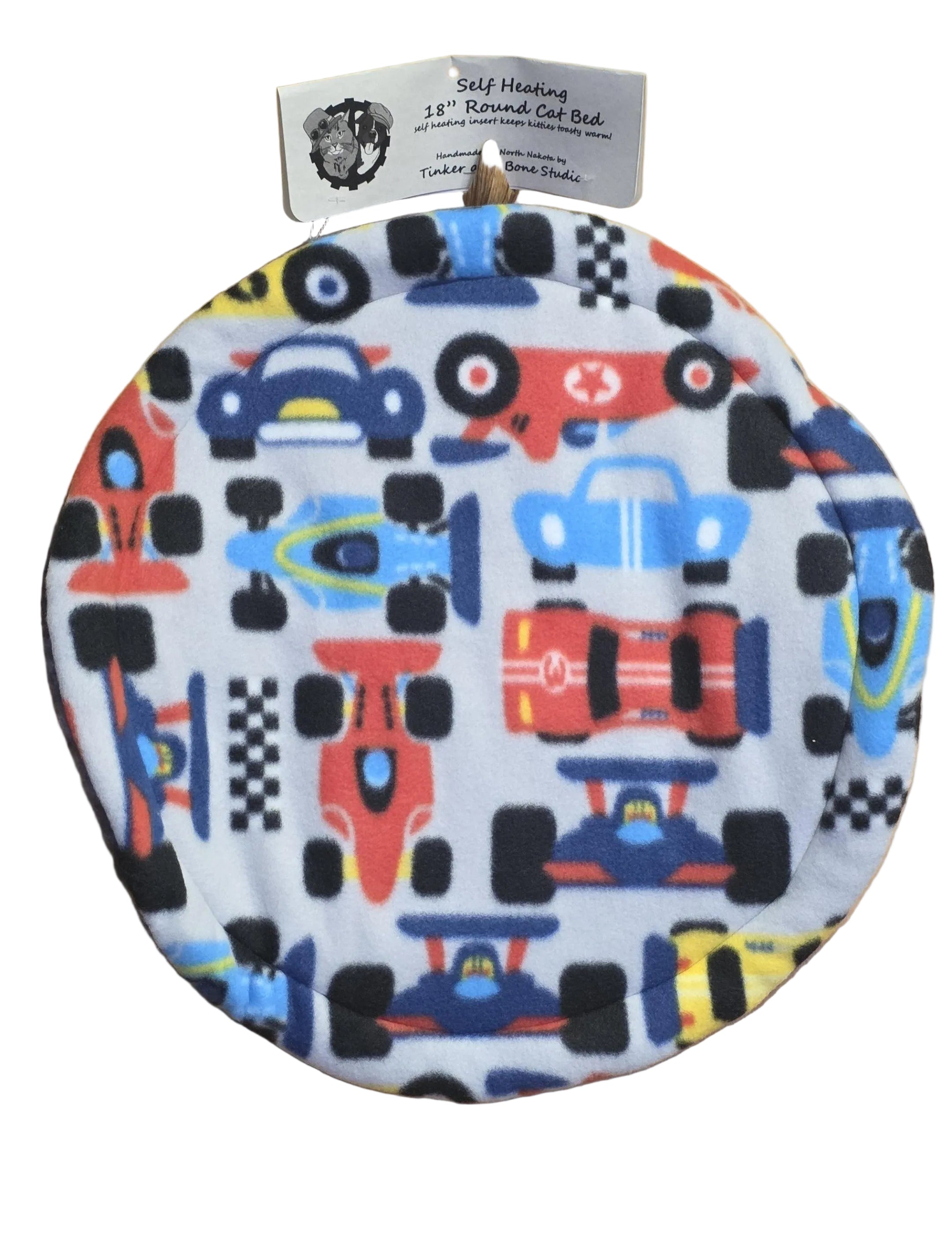 16" Self Heating Round Cat Bed