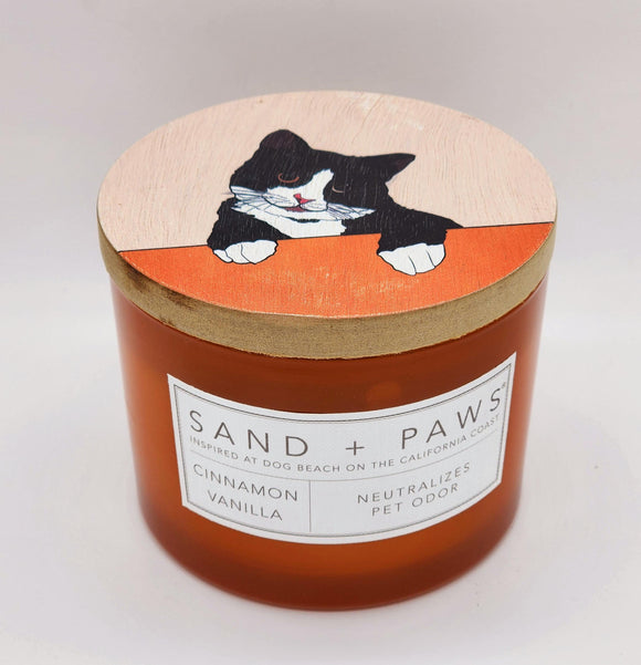 Sand & Paws Candle - Cinnamon Vanilla