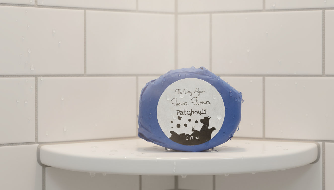 The Sassy Alpaca Patchouli Shower Steamer