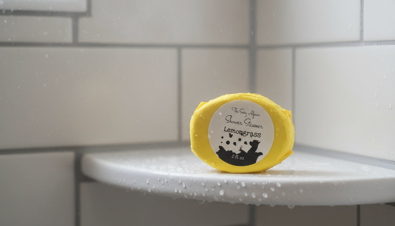 The Sassy Alpaca Lemongrass Shower Steamer