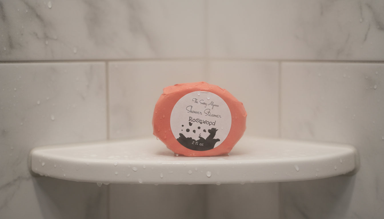 The Sassy Alpaca Rosewood Shower Steamer