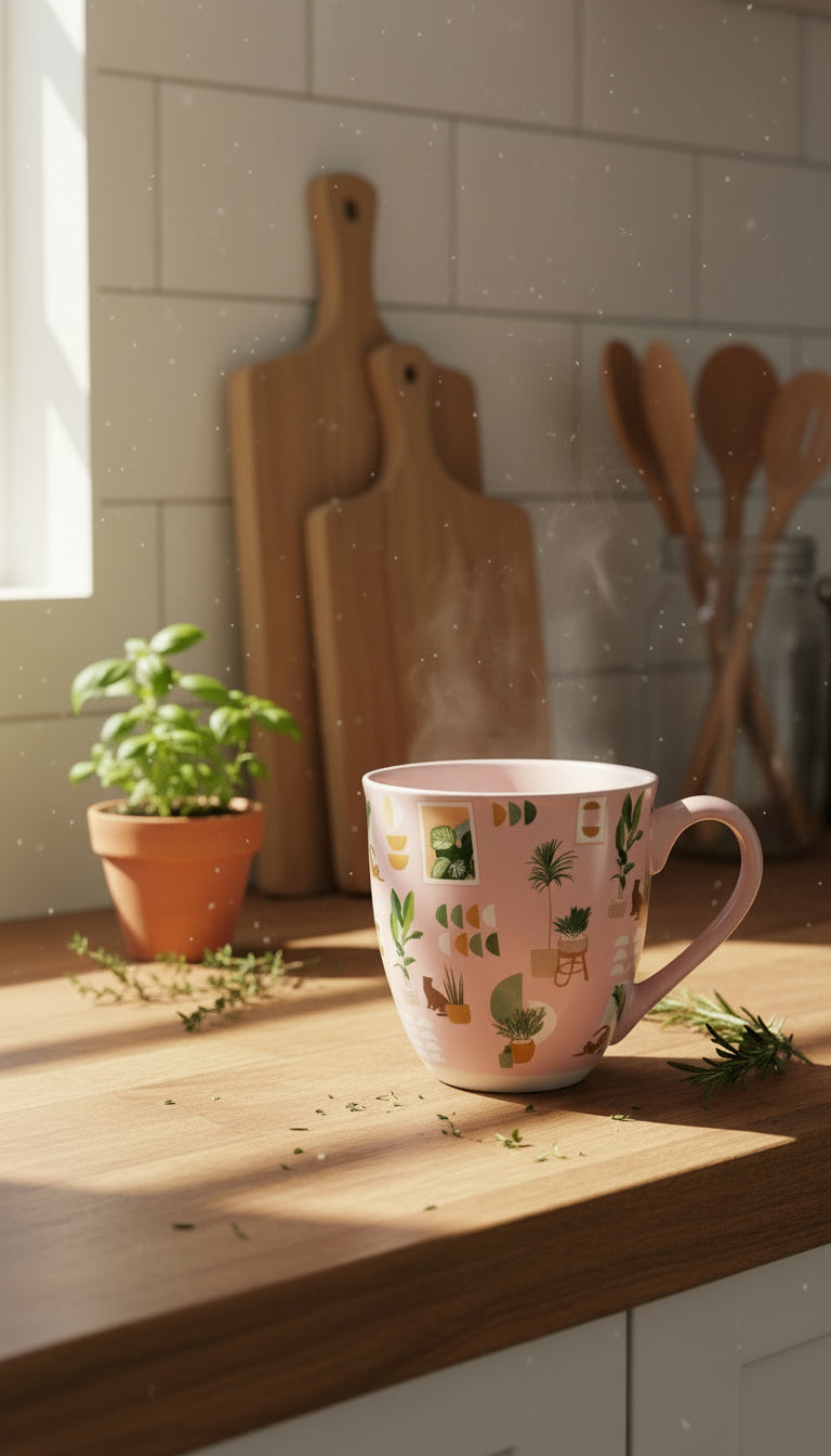 Cats n Plants Coffee Mug