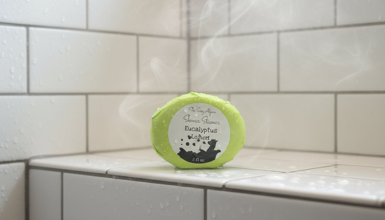 The Sassy Alpaca Eucalyptus Lemon Shower Steamer