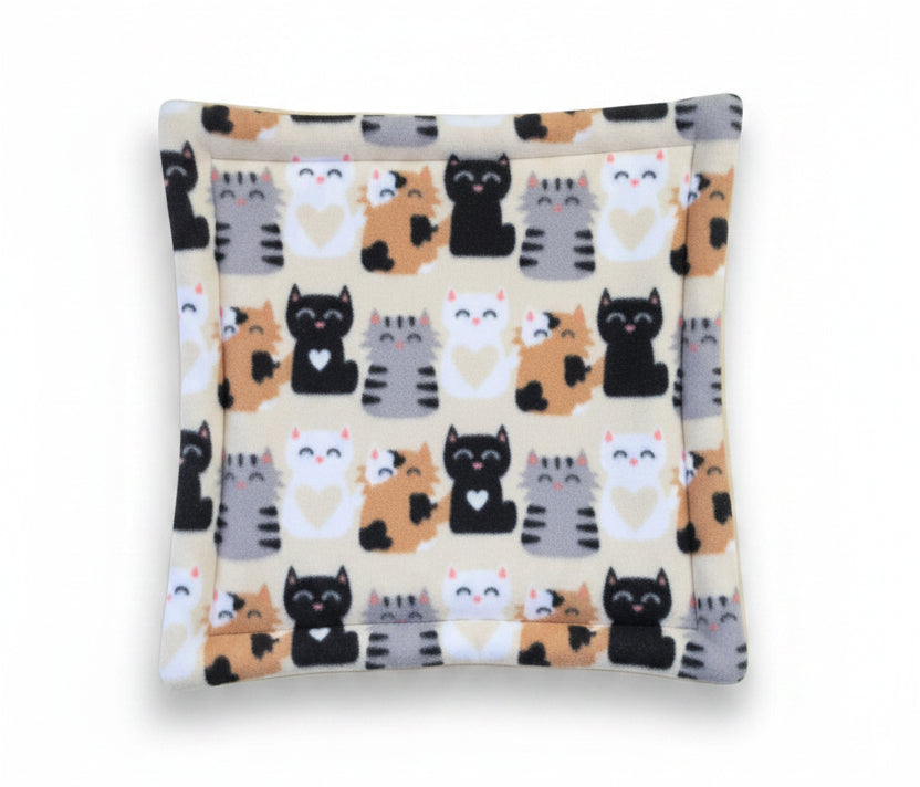 18" Self Heating Square Cat Bed