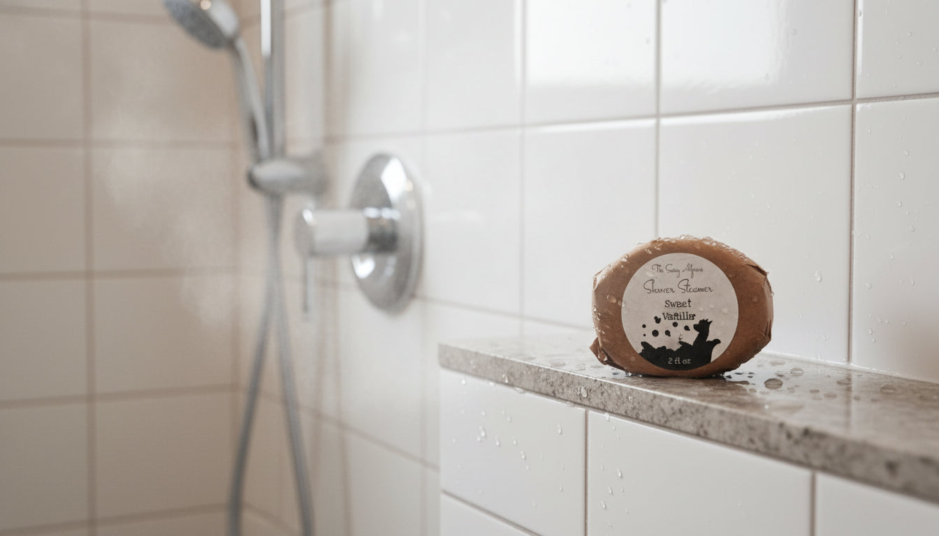 The Sassy Alpaca Sweet Vanilla Shower Steamer