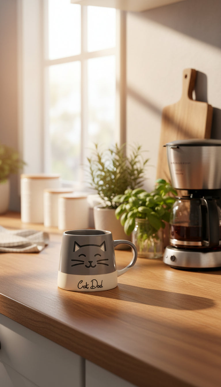 Cat Dad Coffee Mug