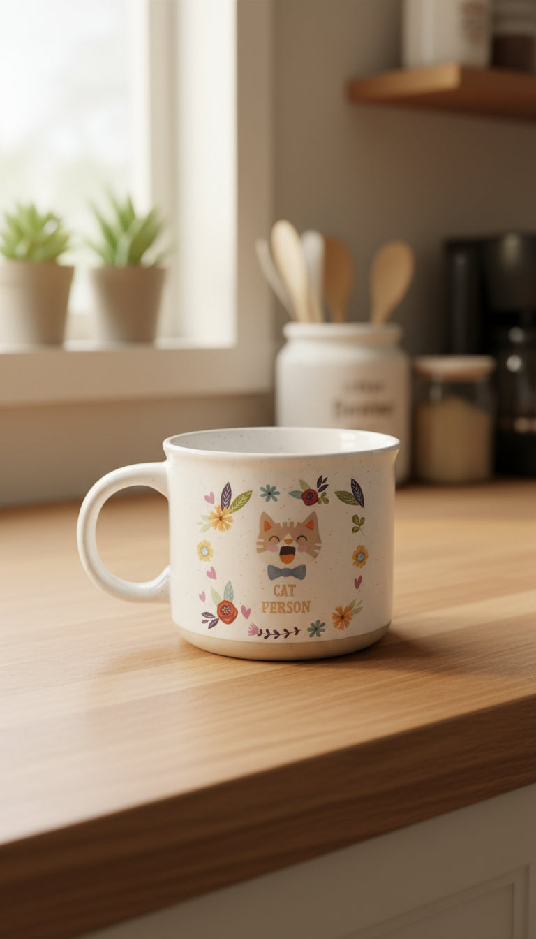 Cat Person Coffee Mug
