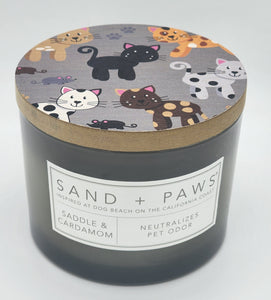 Sand & Paws Candle - Saddle & Cardamom