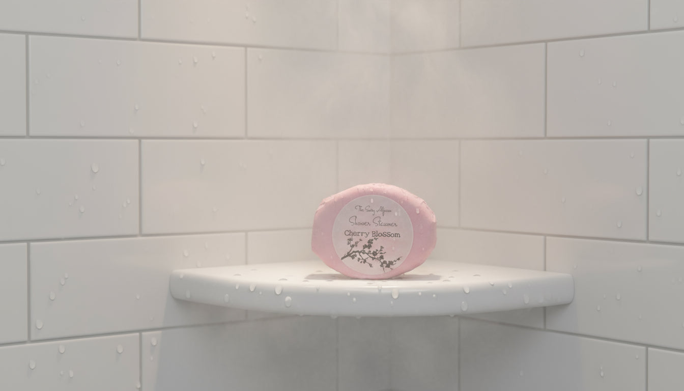 The Sassy Alpaca Cherry Blossom Shower Steamer