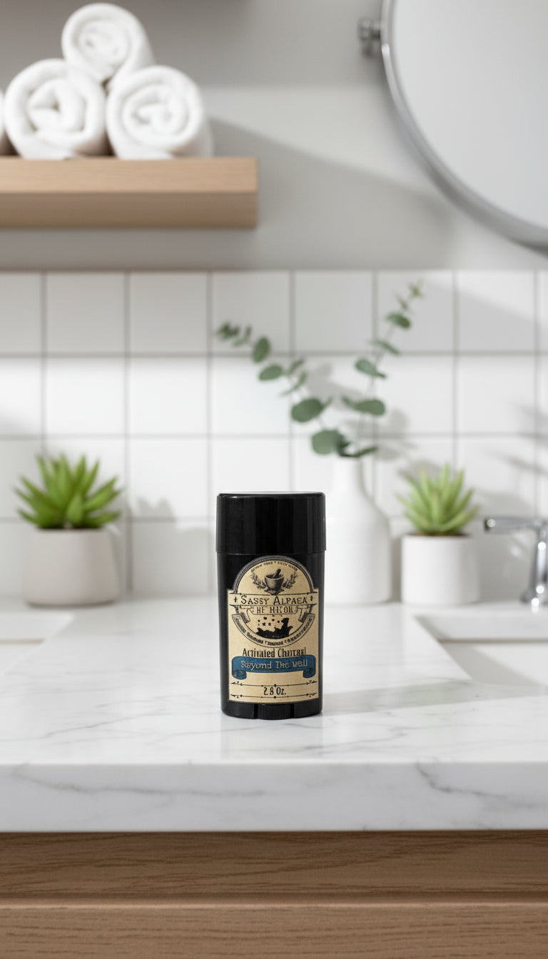 The Sassy Alpaca Deodorant with Activated Charcoal: Beyond The Wall