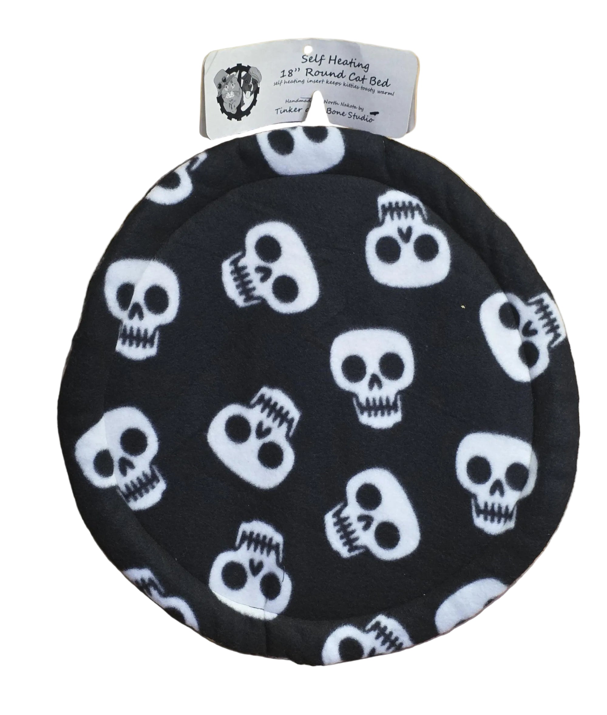 16" Self Heating Round Cat Bed