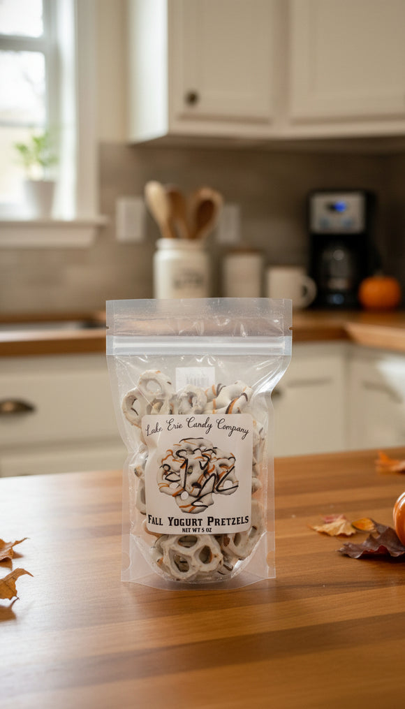 Fall Yogurt Pretzels