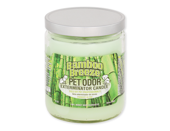 Pet Odor Exterminator Candle - Bamboo Breeze