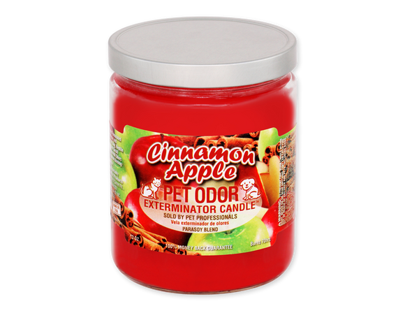 Pet Odor Exterminator Candle - Cinnamon Apple