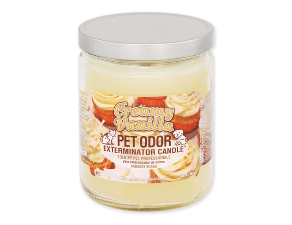 Pet Odor Exterminator Candle - Creamy Vanilla