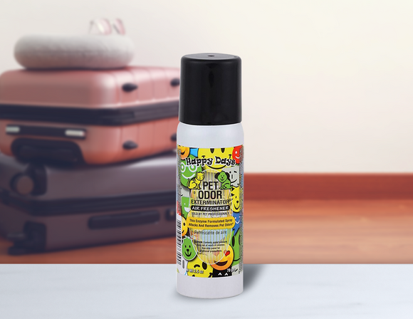 Pet Odor Exterminator Air Freshener Mini 2.5oz Spray - Happy Days