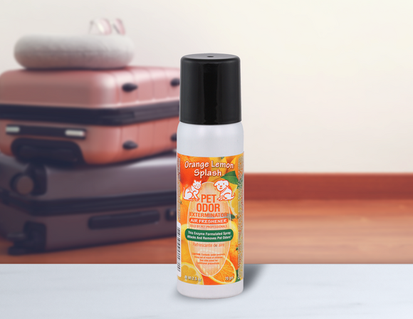 Pet Odor Exterminator Air Freshener Mini 2.5oz Spray - Orange Lemon Splash