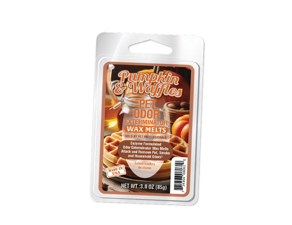 Pet Odor Eliminator Wax Melts- Pumpkin & Waffles