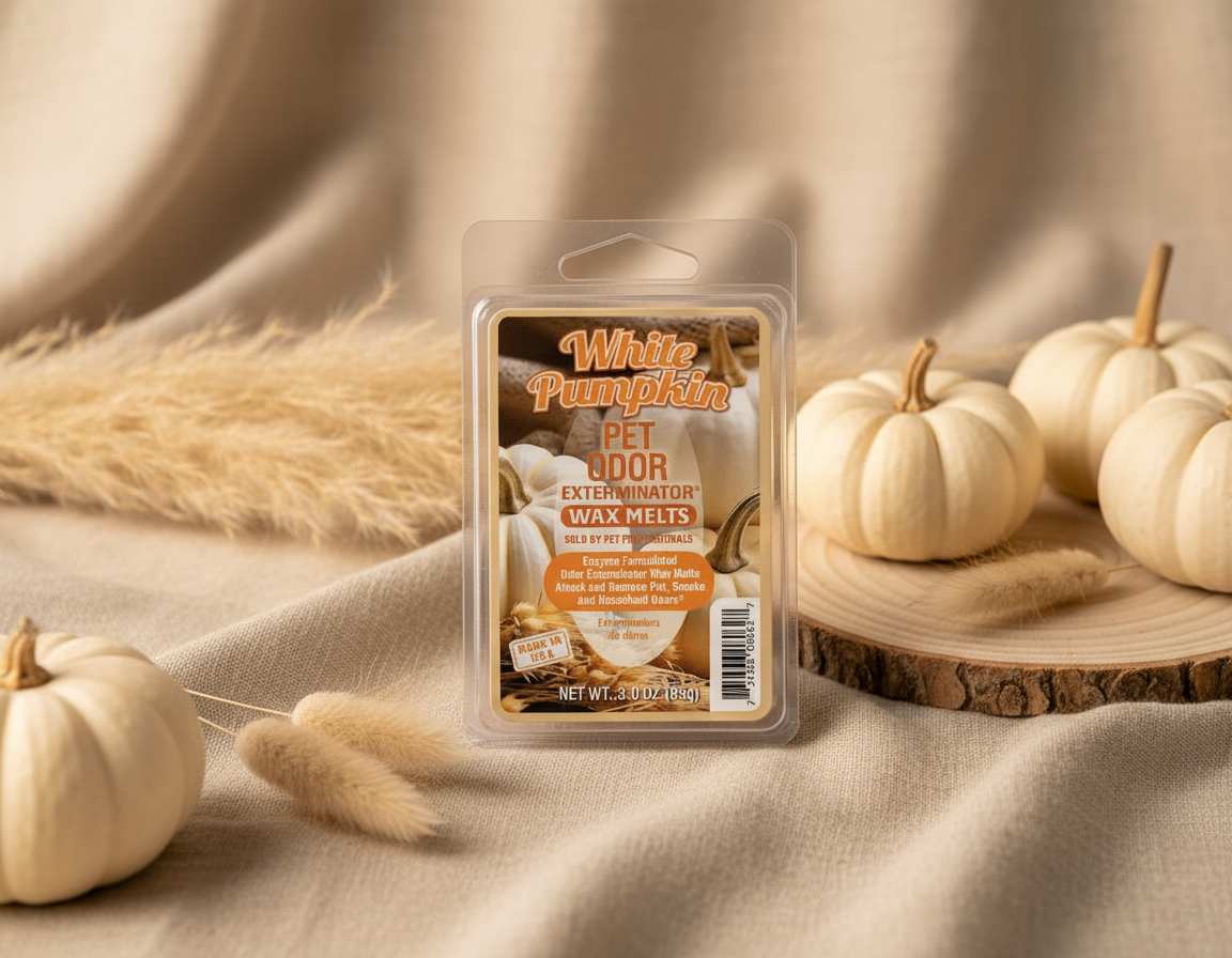 Pet Odor Eliminator Wax Melts- White Pumpkin